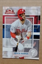 2022 Topps International Trading Card Day - Baseball Base Bryce Harper #NTCD-21