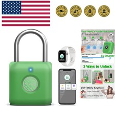 Fingerprint Padlock, Smart Padlock, Locker Lock, Combination Lock, Fingerprin...