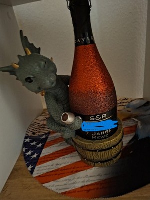 Flaschenhalter ''Drache Lorenzo'' Figur von Weltbild