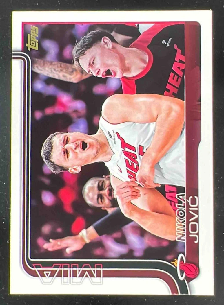 2025-26 Topps Golden Mirror Image Variation SSP #76 Nikola Jovic