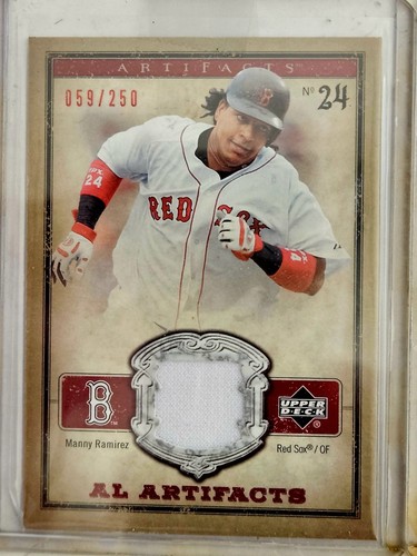 2006 UPPER DECK ARTIFACTS MANNY RAMIREZ JERSEY /250 - 第 1/2 張圖片