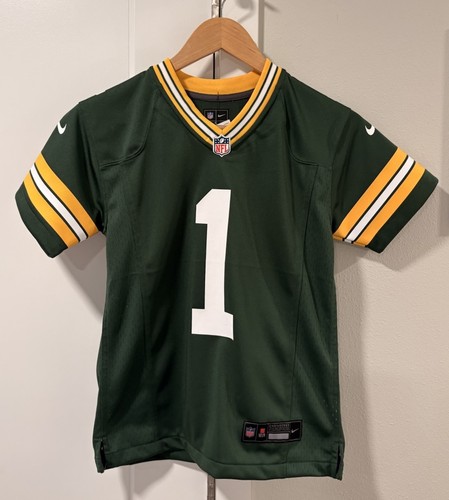 Nike Green Bay Packers Micah Parsons Jersey On Field Green #1 Kids S NWT $110