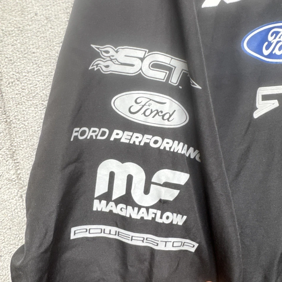 Chaqueta Monster Energy Ford Racing Hombre Grande Negra Con Capucha Pennzoil RTR Team Foto 4 de 4