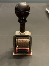 Vintage The Force Model 150 Automatic Numbering Machine Works USA
