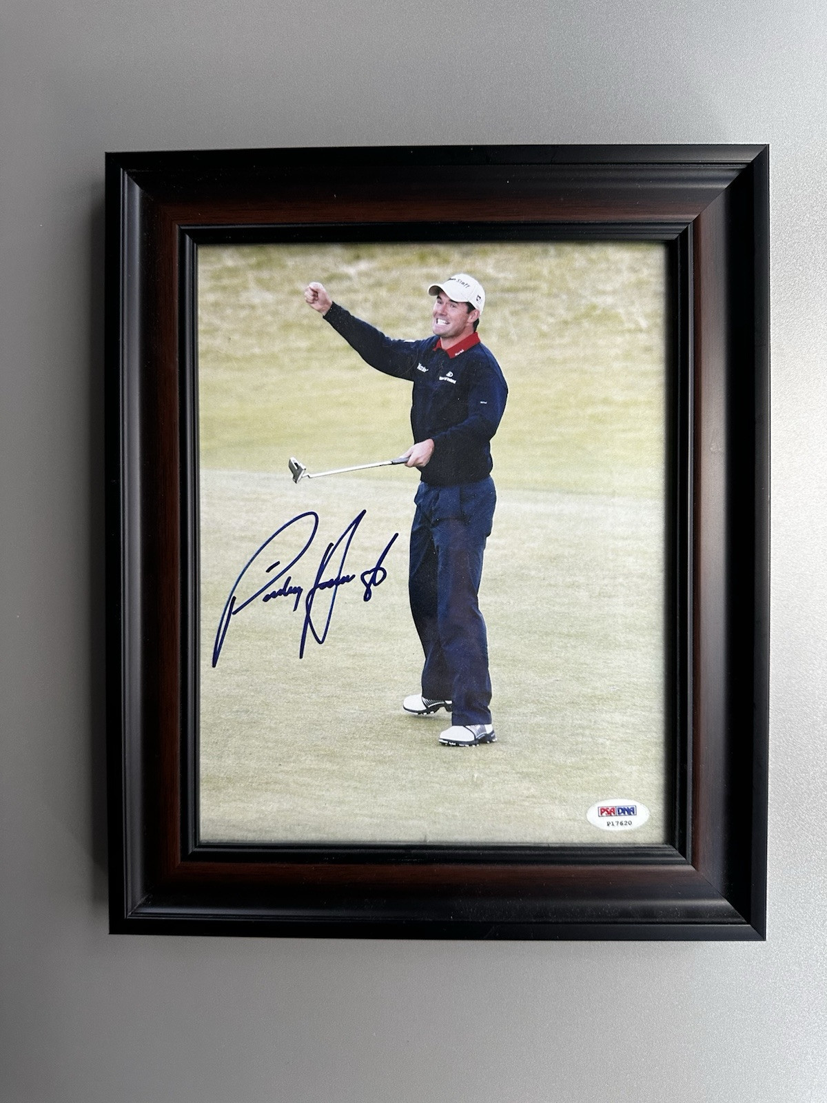 Padraig Harrington Signed 8x10 Autograph Framed Open Champ Carnoustie Auto PGA
