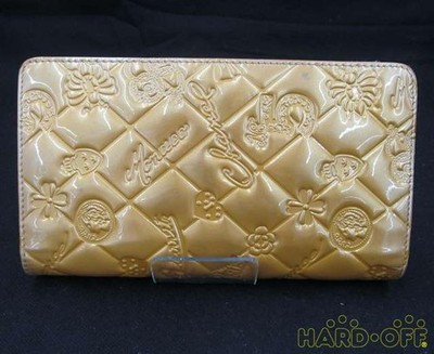 Long Wallet Model Damaged CHANEL from JAPAN