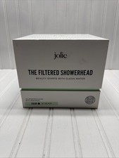 THE JOLIE FILTERED SHOWERHEAD  Clinically Tested, High Pressure Jet Black New