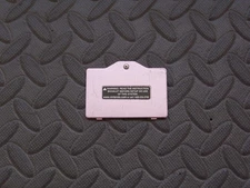 OEM GAMEBOY ADVANCE SP REPLACEMENT PEARL PINK BATTERY COVER LID DOOR