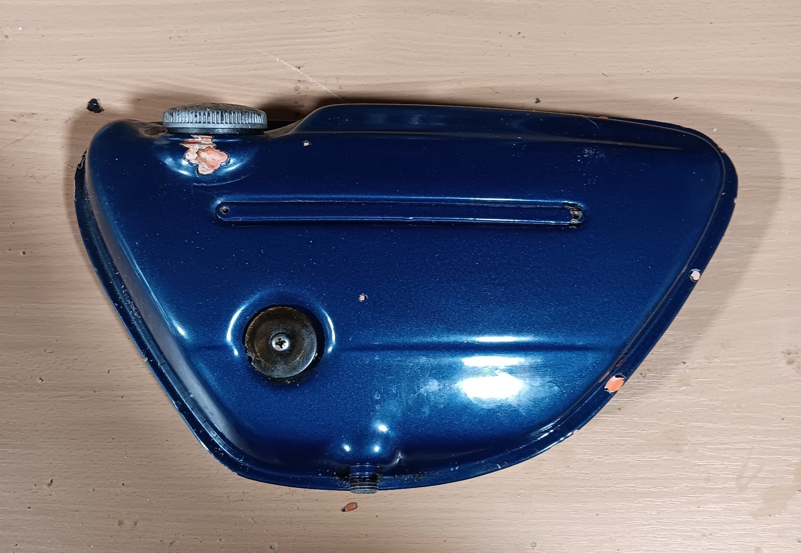 Suzuki T500 Two Stroke Oil Tank/side Panel