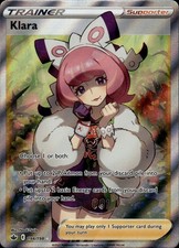 Klara (Full Art) Holo Ultra Rare SWSH06: Chilling Reign 194/198 NM on eBay