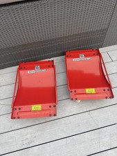 Clarke AWD1 Strong Arm Pair Automotive Wheel Dollies 500kg  Mint Condition