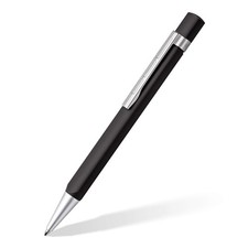 STAEDTLER TRX Ballpoint Pen, B Lead, with Case, Black, 440TRX9B, 9