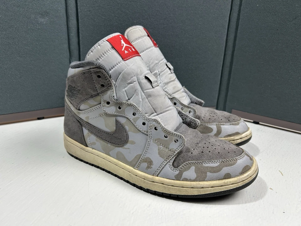 Nike Air Jordan 1 Retro Alto Premium Camuflaje 3M AA3993-027 | Gris Lobo | Para hombres EE. UU. 8 Foto 4 de 4