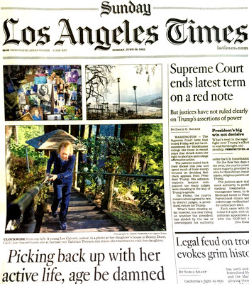 LOS ANGELES TIMES June 29, 2025 BIRTHRIGHT CITIZENSHIP RFK Jr. Vaccines OHTANI