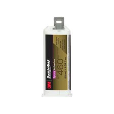 3M 460Ns Epoxy Adhesive, Dp460ns Series, Gray, Dual-Cartridge, 2:01 Mix Ratio,