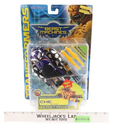 Che Beast Riders Transformers Beast Machines 2000 Hasbro Figure NEW SEALED