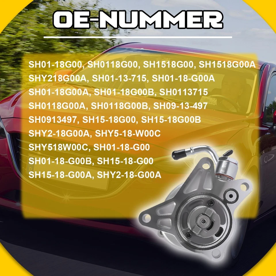 Vakuumpumpe Für Mazda 3 6 Cx-5 2.2 Skyactiv-D Vakuumpumpe Sh01-18G00 Sh1518G00A - Bild 2 von 4