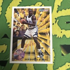 1993 Fleer 93-94 Rookie of the Year Shaquille O'Neal #231 Award Winner ROY Magic