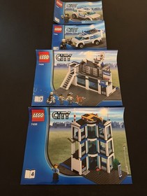 New LEGO 7498 City Police Station NO BOX READ DESCRIPTION FREE SHIPPING