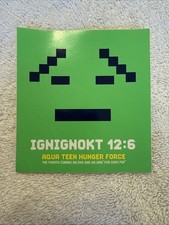 Aqua Teen Hunger Force The Fourth Coming On DVD And UMD For SonyPSP PromoSticker