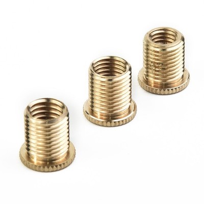 Thread Shift-Knopf-Gewindeadapter 3 Stück Aluminiumlegierung Gear Brandneu