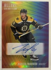 2025 Upper Deck Allure Hockey RA-NZ Nakita Zadorov Full Rainbow Auto