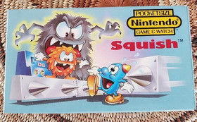 Nintendo Game & Watch Squish - Retro Game 1986 Vintage - Japan