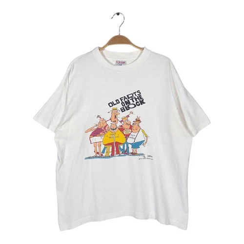 90s Funny T Illustration USA made Vintage T shirt New Kids o 1990s vintage concert t-shirt, vintage, single stitch, B+ condition