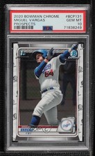 2020 Bowman Chrome Prospects Miguel Vargas #BCP-131 PSA 10 GEM MT 0i76