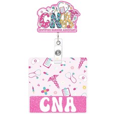 CNA Badge Reel with Buddy - Certified Nursing Assistant Badge Reel CNA Badge...