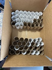 57 Empty Toilet Paper Rolls Cardboard Tubes Craft School Art Project Lot