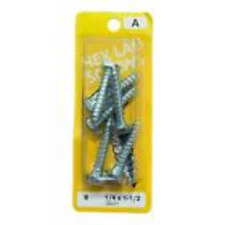 40192 - Premium Hex Lag Screws 1/4 Inch x 1 1/2 Inch Stainless Steel Fasteners f