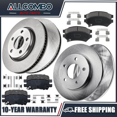 Front and Rear Brake Rotors Pads Kit for 2005 2006 2007 2008 2009 Buick Allure