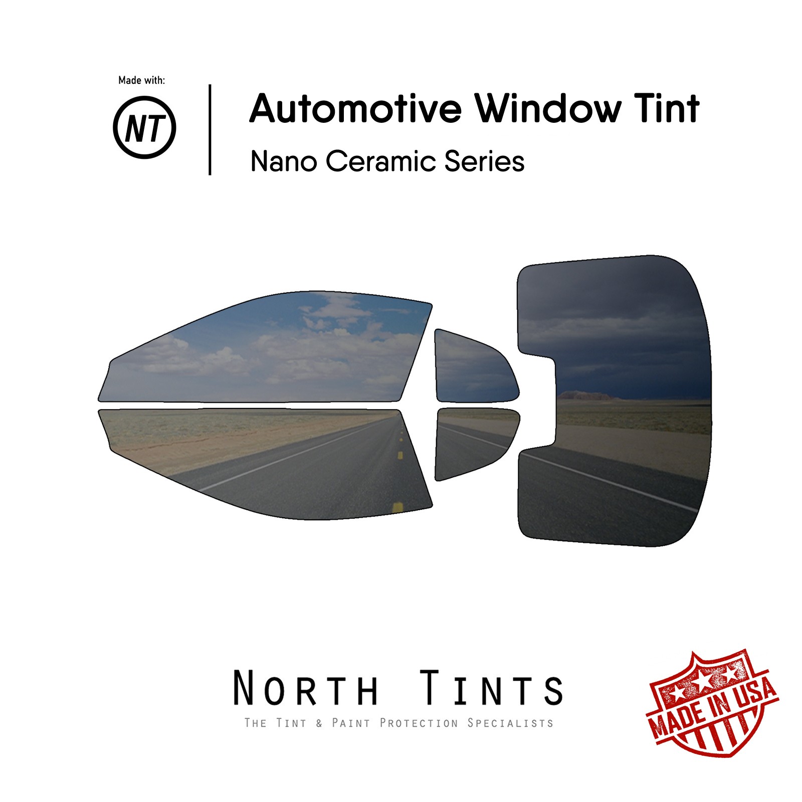 Nano Ceramic PreCut Window Tint Film for Maserati Gran Turismo 2008-2020 Coupe