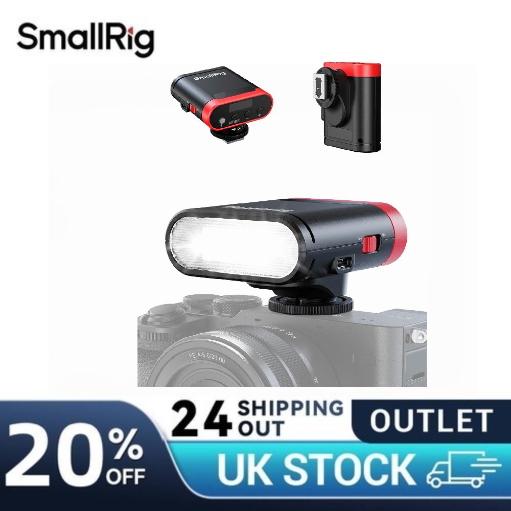 SmallRig RS20 Mini Camera Flash for Canon for Sony with 2000mAh Battery