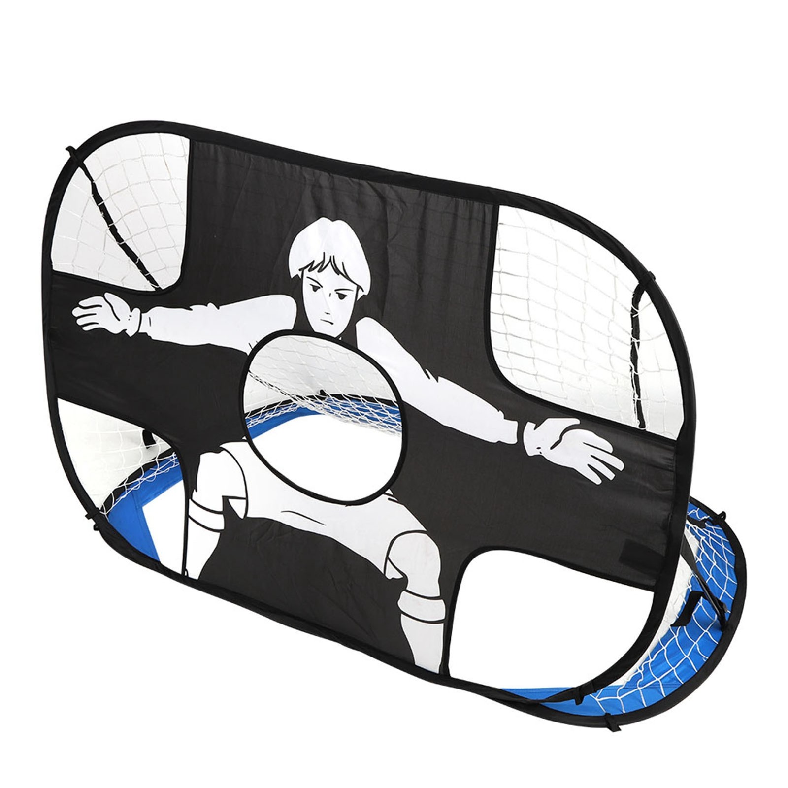 Kids Soccer Goal Post Net Durable For Practice At Home