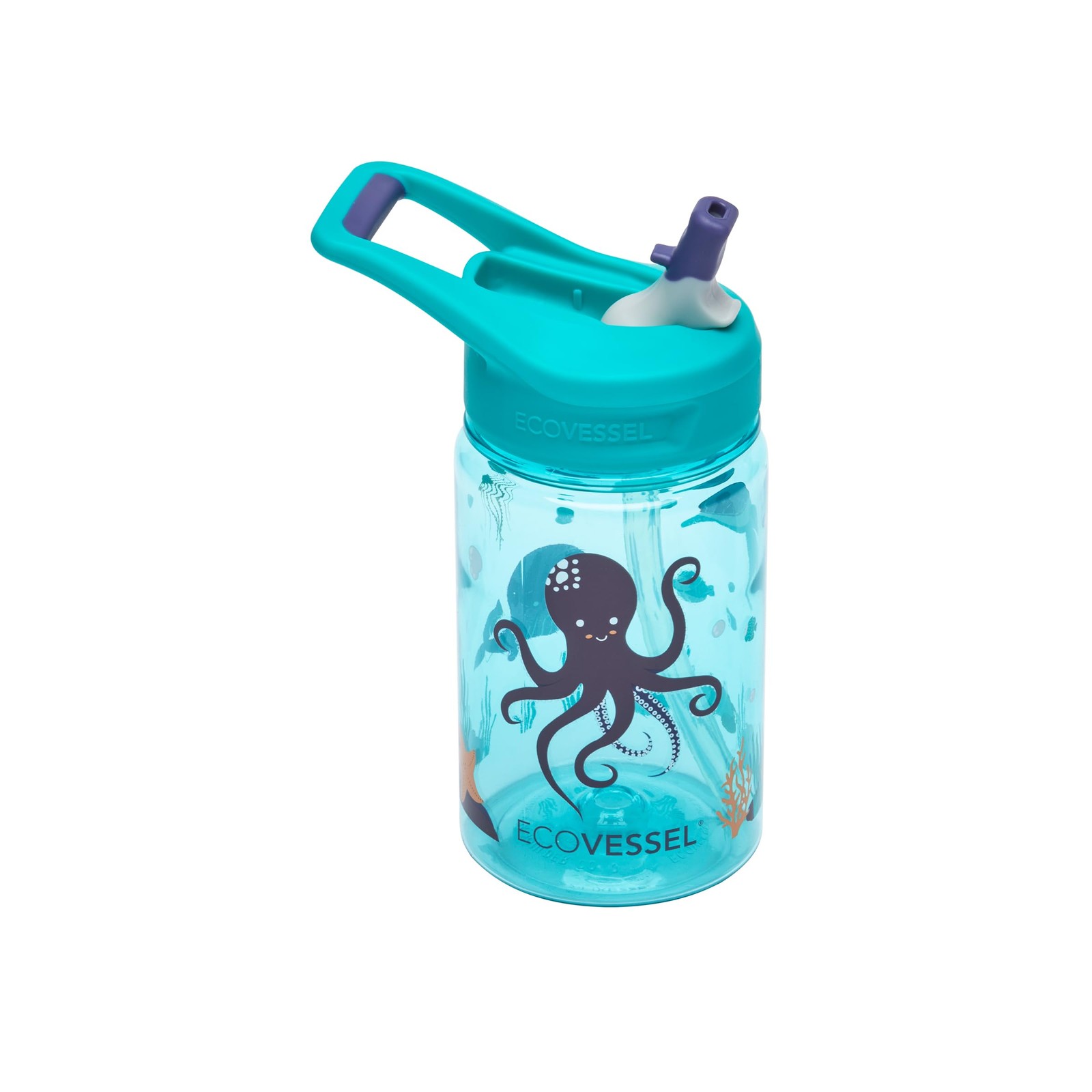 With Straw, Leak Proof Flip Top Lid, ...