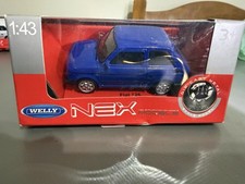 Fiat 126 - 1980 Blu Blue Welly Nex 1:43 Modellino Auto Nuovo
