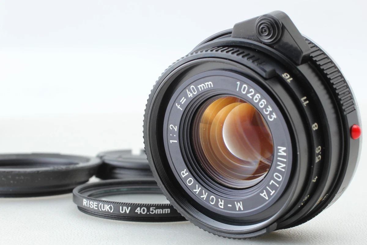 Minolta M Rokkor 40mm F2 for sale - eBay
