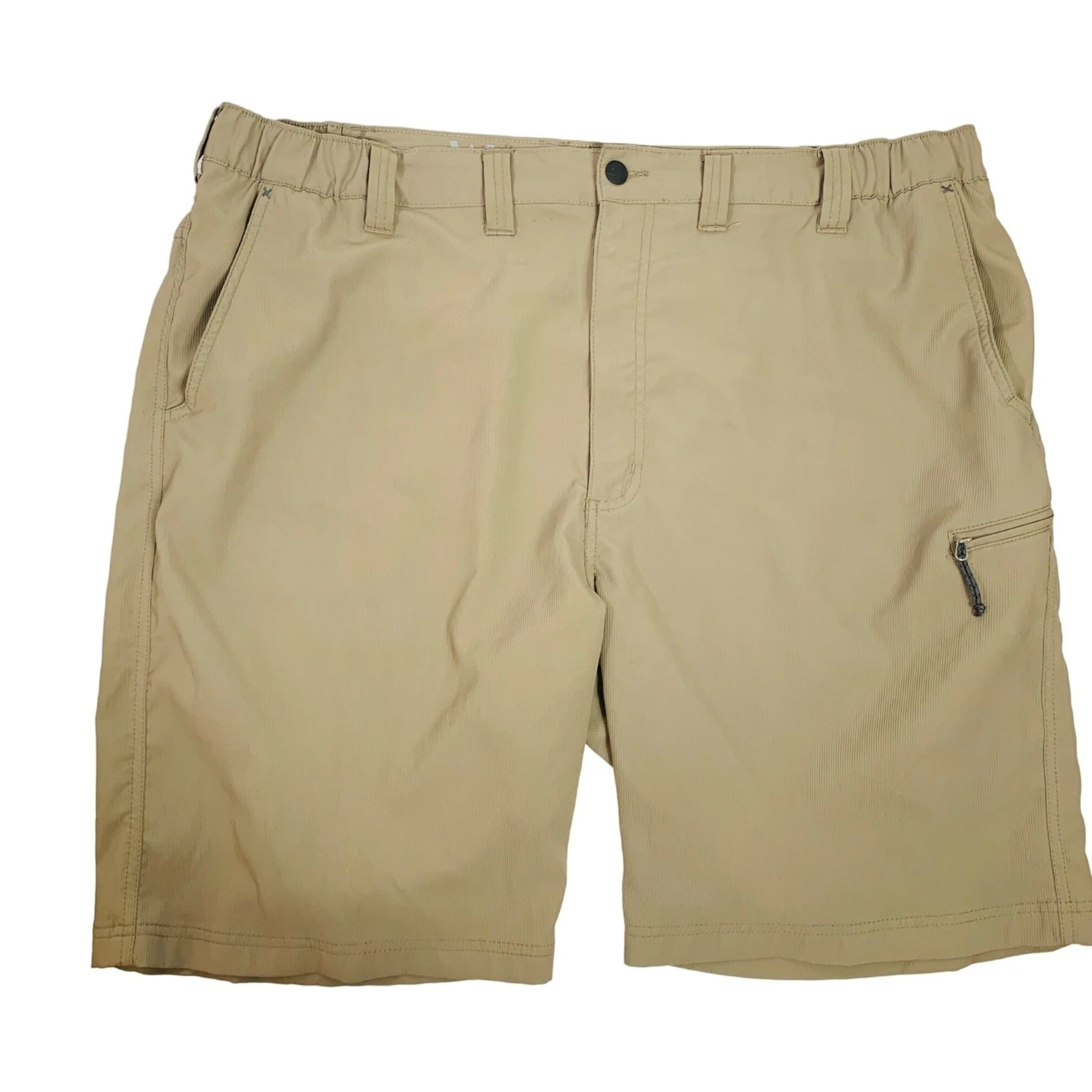 Wrangler Performance Cargo Shorts Sz 44 Zip Pockets Outdoor Camp Utility Work