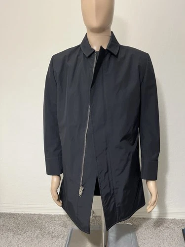 HARPUTSOWN Men’s Avant Garde Asymmetrical Longline Coat Made in SF Medium (est). image 2