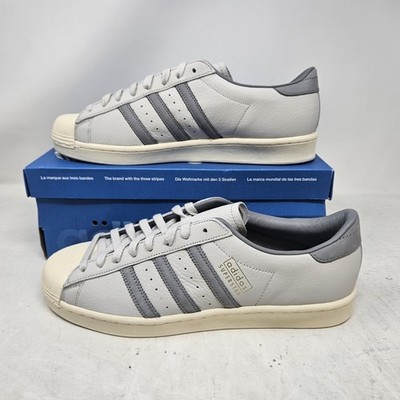 靴 adidas Originals Superstar Vintage 27.5 Adidas Originals Superstar Vintage Grey Cream Casual Shoes