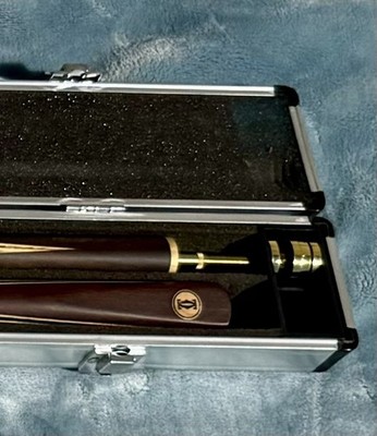 CARTIER Billiard Cue SNOOKER Billiard Cue w/ Hard Case & 2