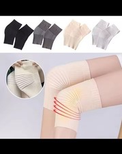 Thermal Knee Warmers Support Sleeve Cotton Knitted Brace Pads Winter Men Women