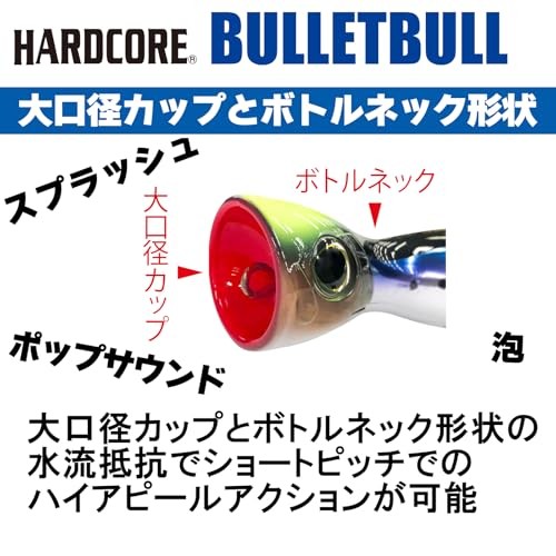Leurre Yo Zuri Duel Hardcore Bullet Bull 100 Mm - Flottant - HSO - Neuf