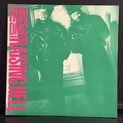 RUN-DMC Raising Hell 1986 Profile 1st Press MASTERDISK HW Walk This Way EX/EX