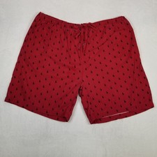 Polo Ralph Lauren Allover Pony Print Shorts Boxers Men's Size XL Red Classic