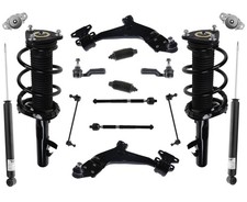 Ft Coil Spring Struts Lower Control Arms Tie Rods For 13-2019 Ford Escape Turbo