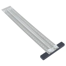 Woodworking Rulers Marking Gauge Precision Stainless Steel Carpenter Measuring
