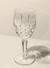 Waterford Crystal Kildare Claret Wine Glass Ireland Signed 5 Oz Vintage